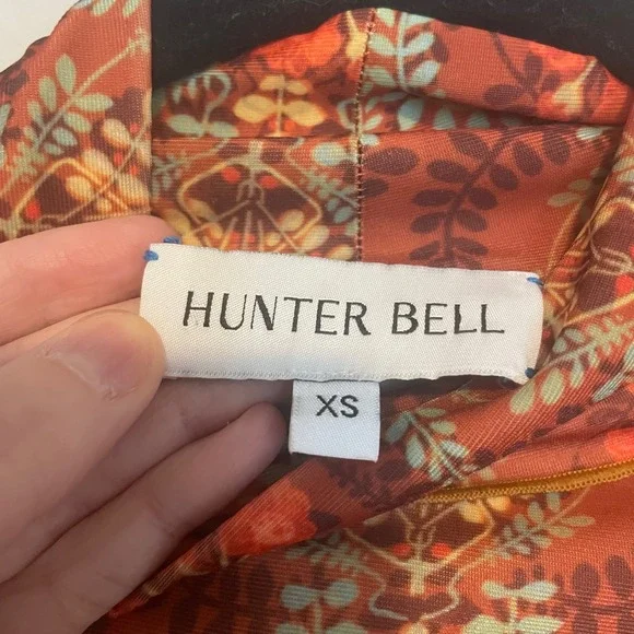 Hunter Bell Connor top harvest medallion XS festival boho 70s turtleneck - Picture 5 of 8